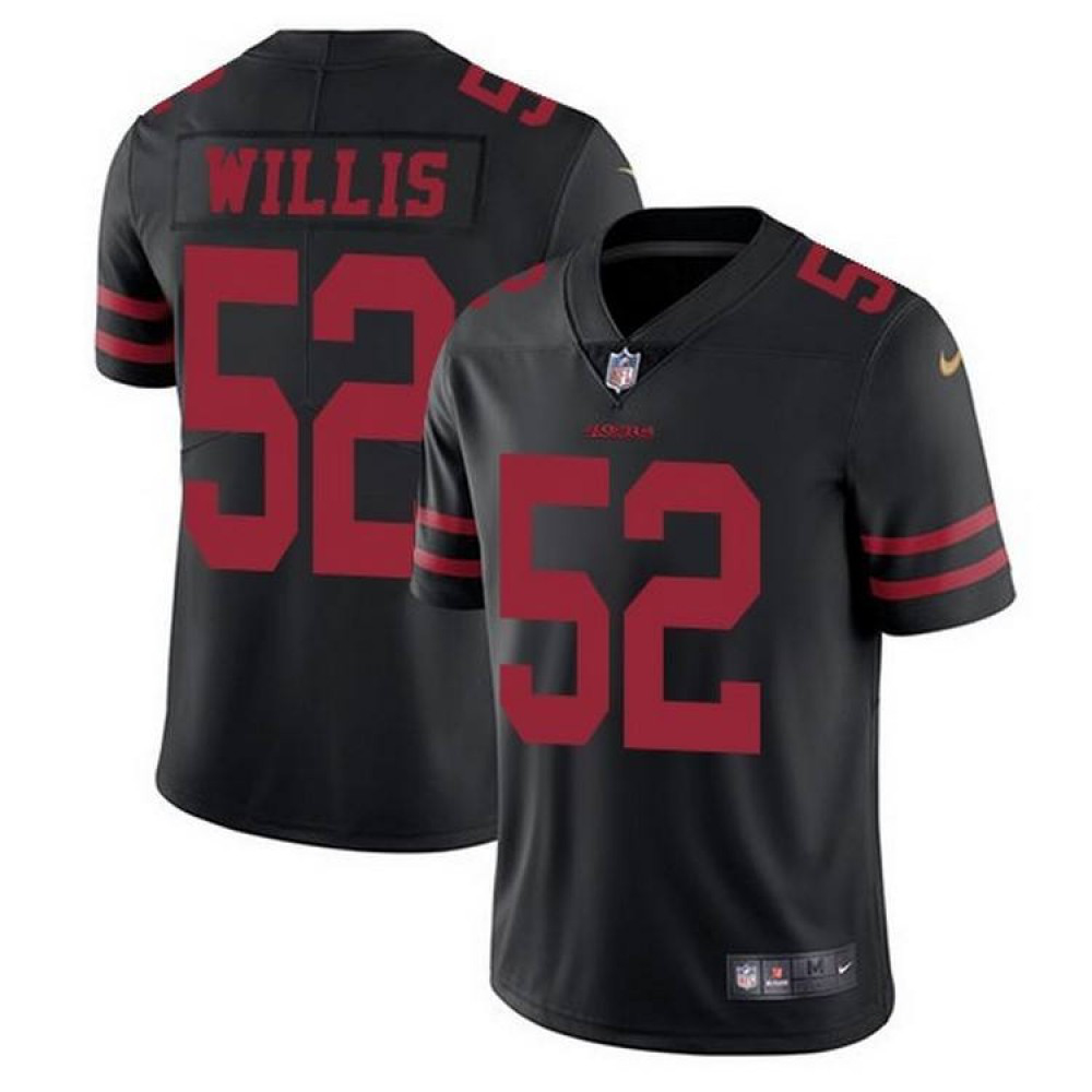 Patrick Willis San Francisco 49ers Nike Vapor Limited Jersey - Black-GridironStore